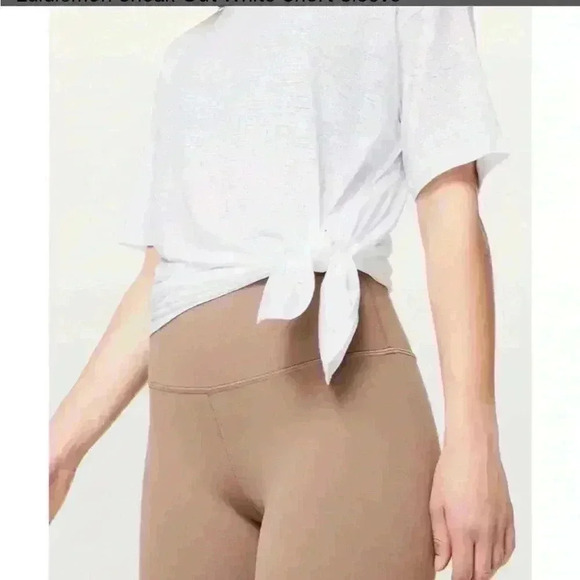 Lululemon side tie burnout shirt - Picture 2 of 11